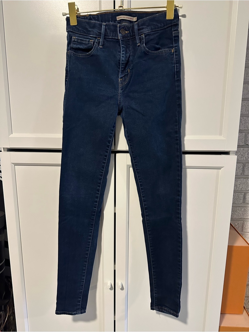 Levi's Women's Dark Blue Skinny Jeans